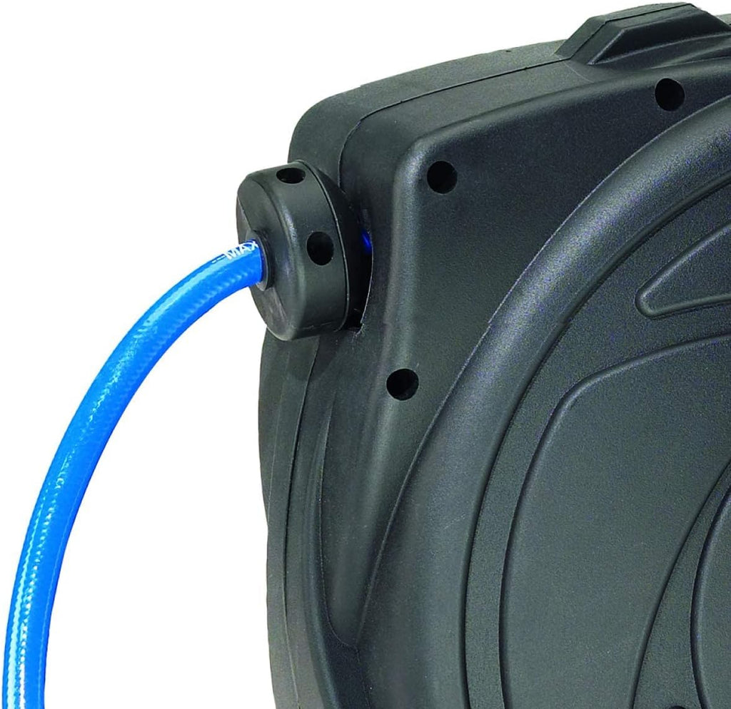 Retractable Air Hose Reel with 3/8-Inch by 50-Feet Air Hose, Pack of 2 B226920
