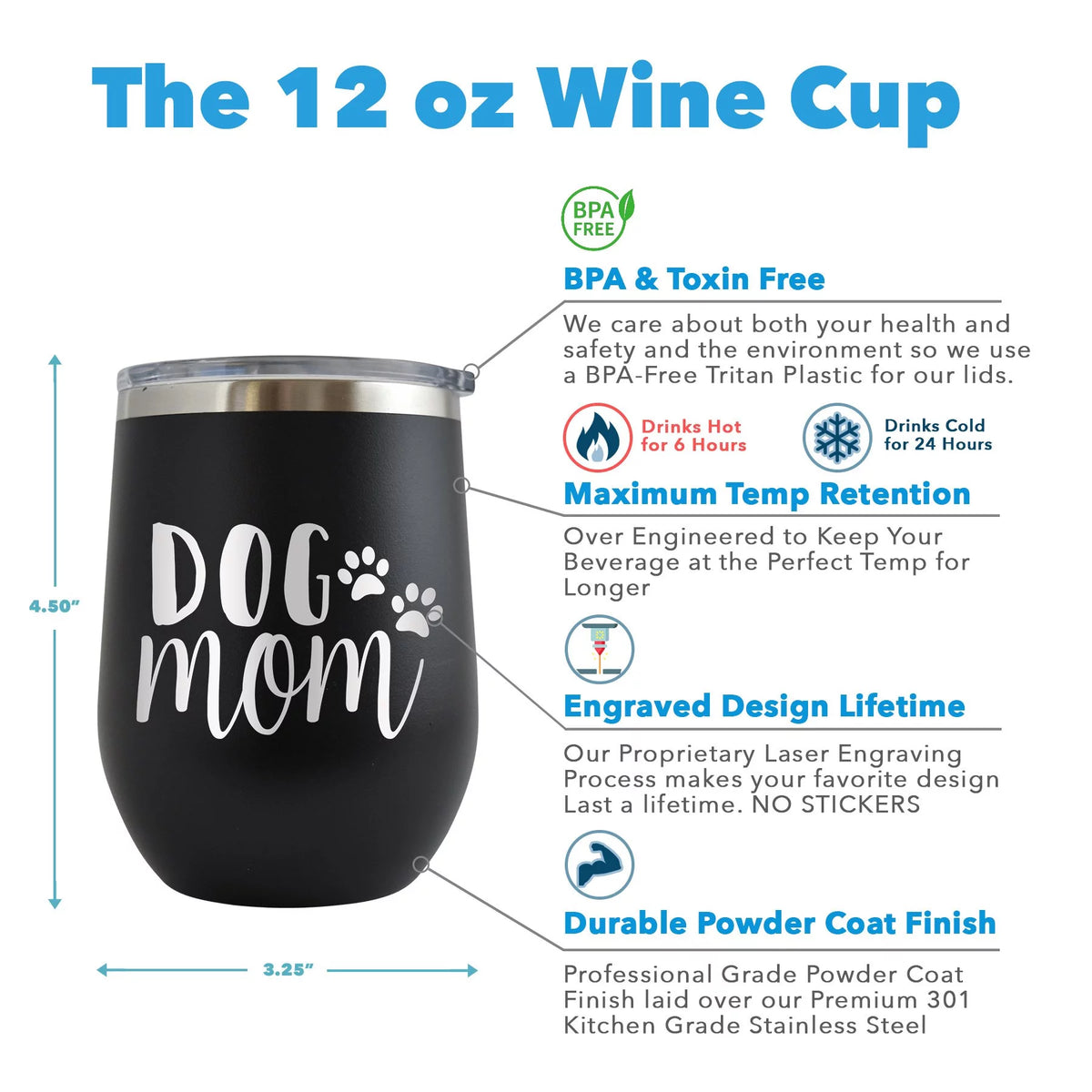 12 oz Red Wine Cup W664837