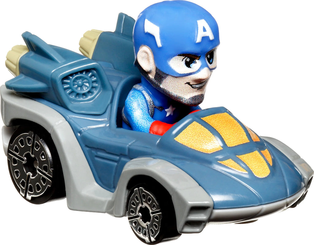 Set of 5 Die-Cast Cars with Marvel Characters Z32316