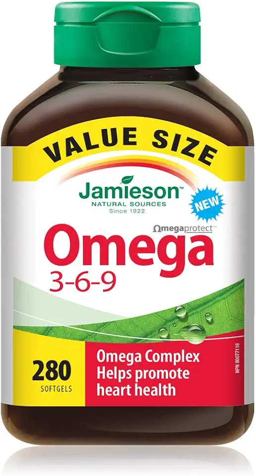 Omega 3-6-9 Softgels 280 softgels Value Pack M40155