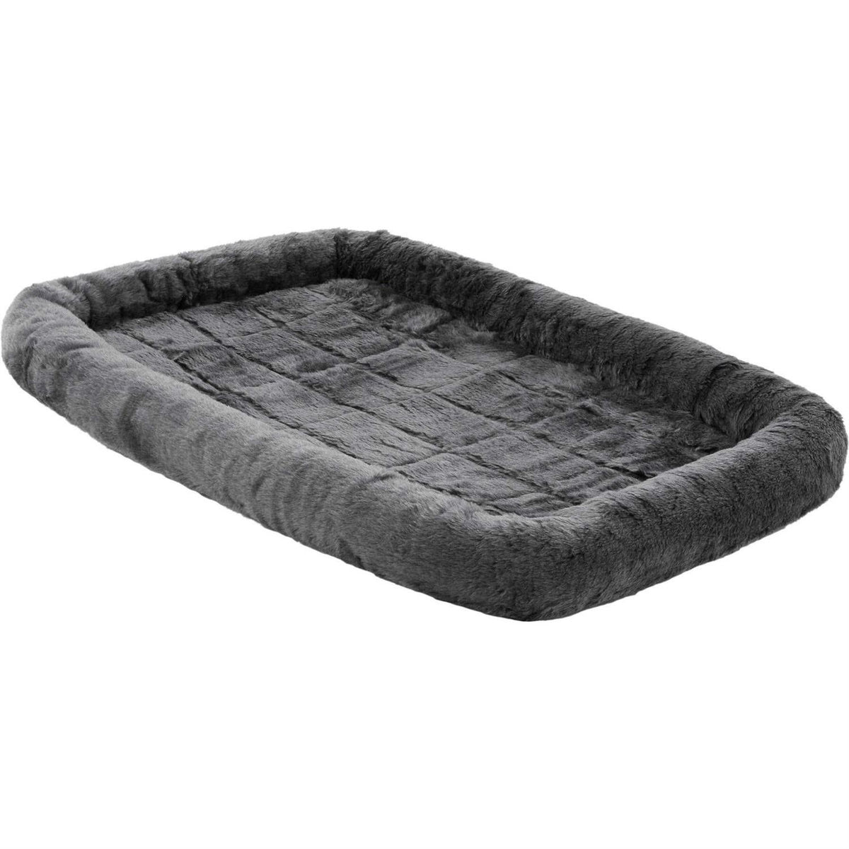 Gray Fleece Pet Bed S271834