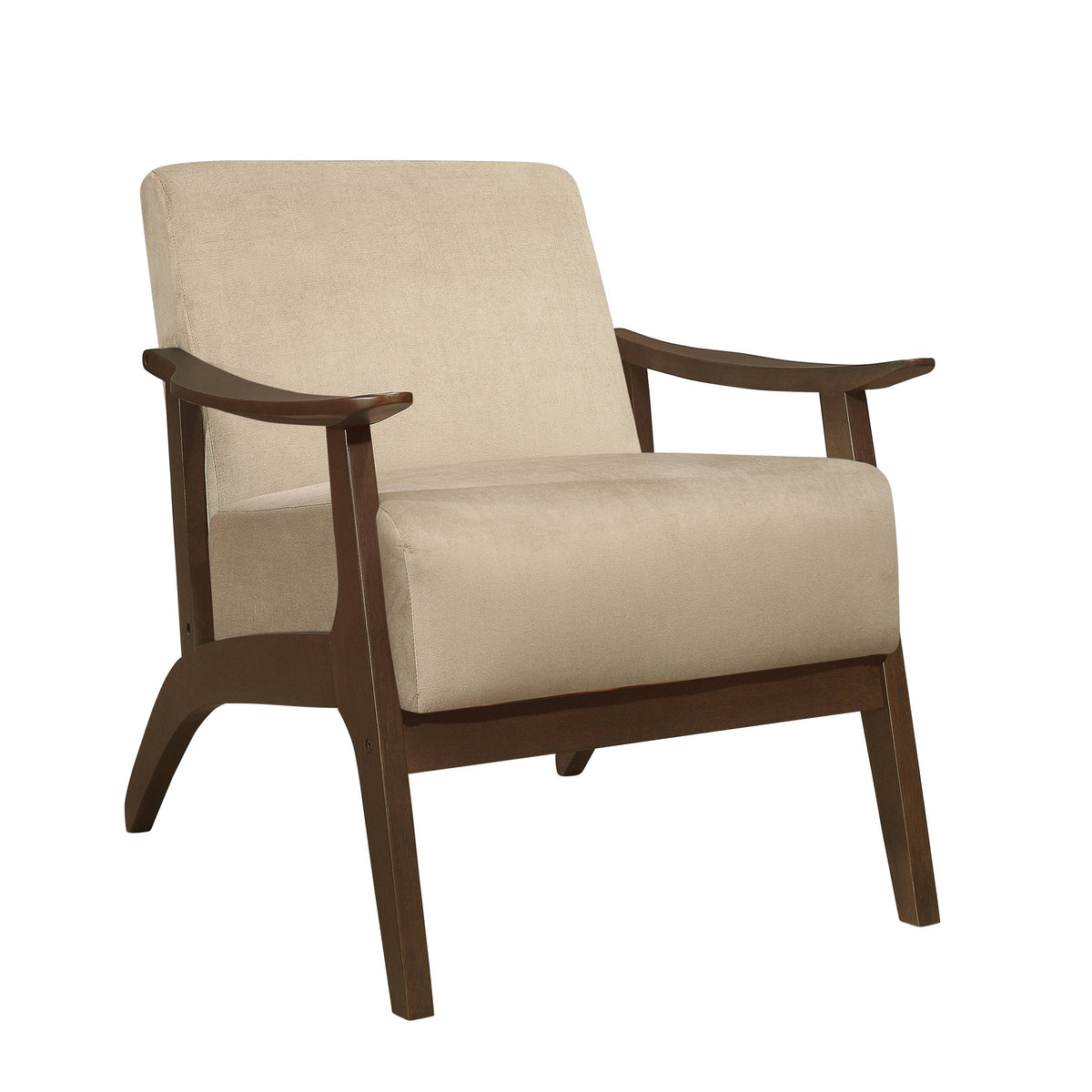 Light Brown Accent Chair T665