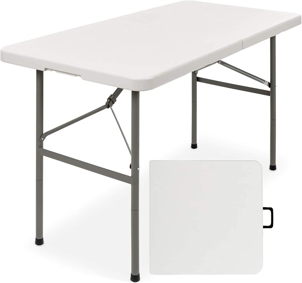 White 6 Ft Heavy Duty Folding Plastic Dining Table R932