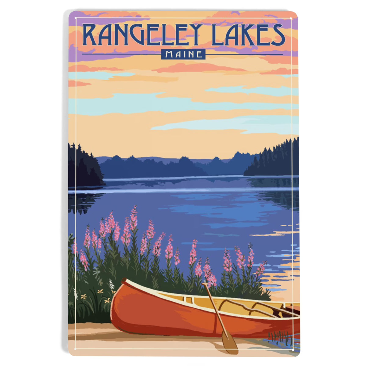 12x18 Aluminum Metal Sign Decor R345