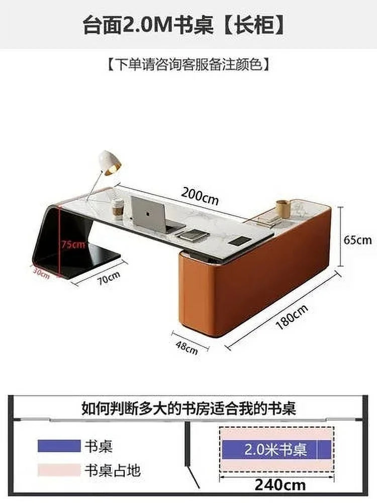 Modern Desk with Drawer S452