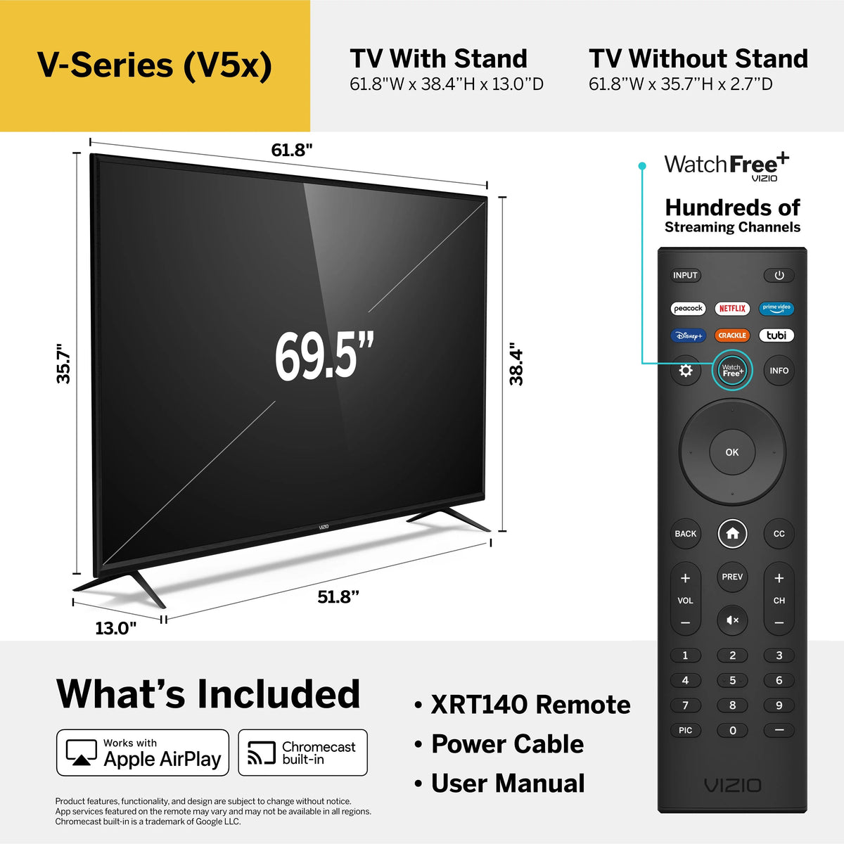 70 Class 4K UHD LED Smart TV P97438