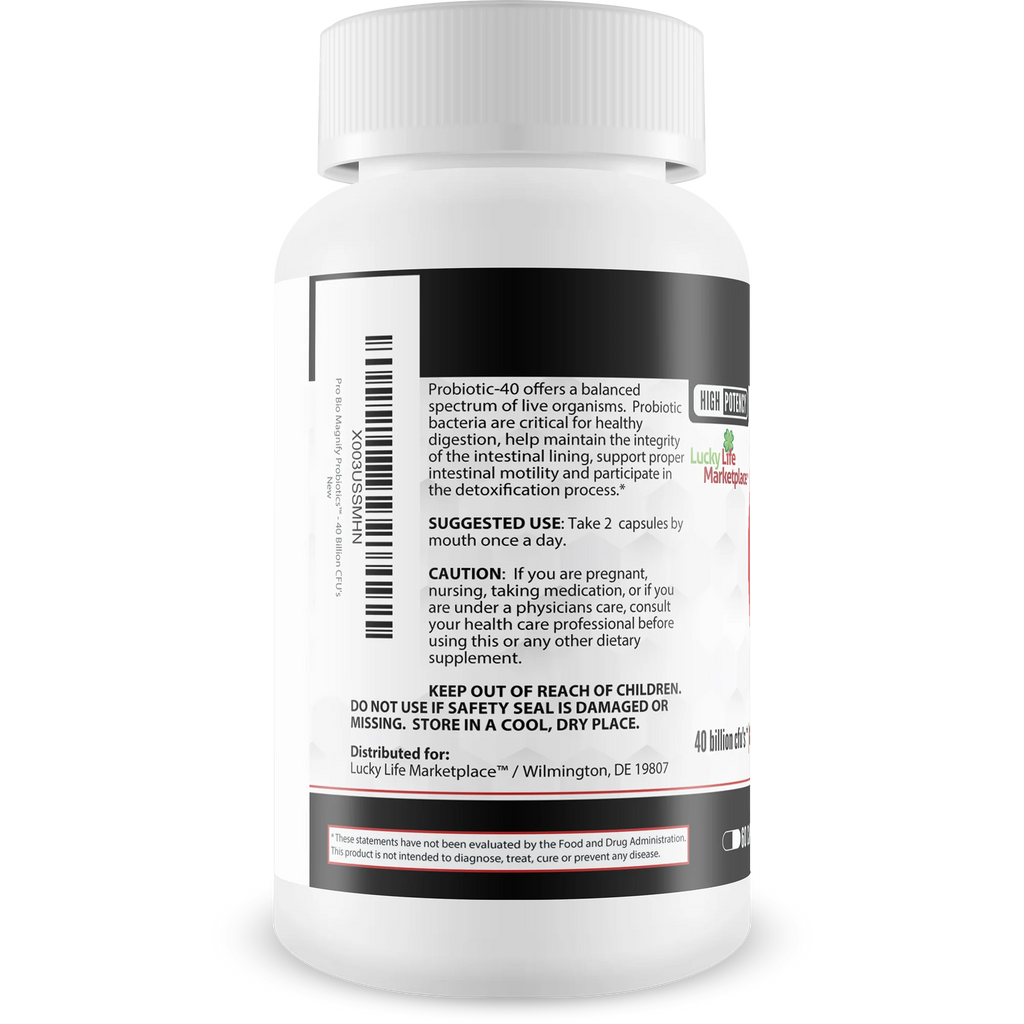 Probiotics for Men 40 Billion CFU X3927