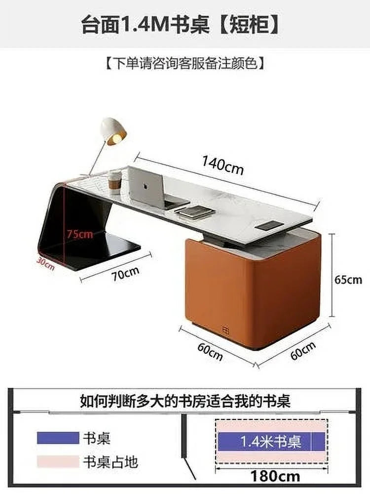 Modern Desk with Drawer S452