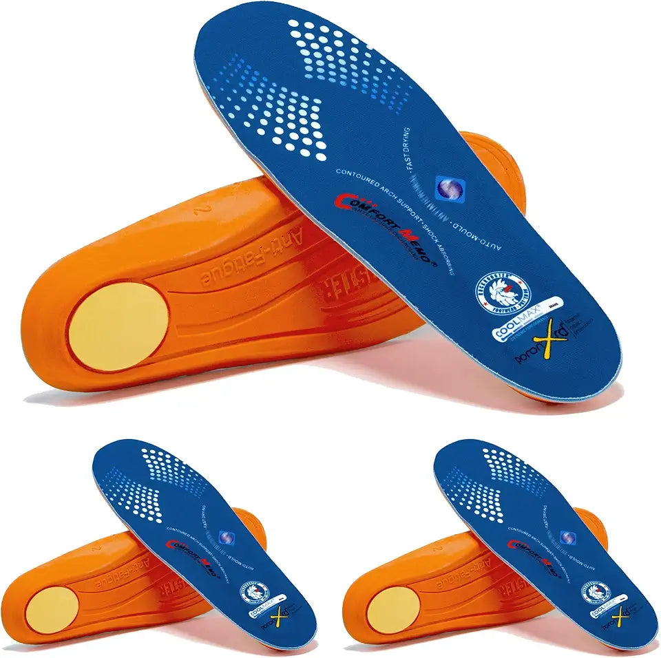 Memory Foam Anti-Fatigue Insoles for Work Boots A48171
