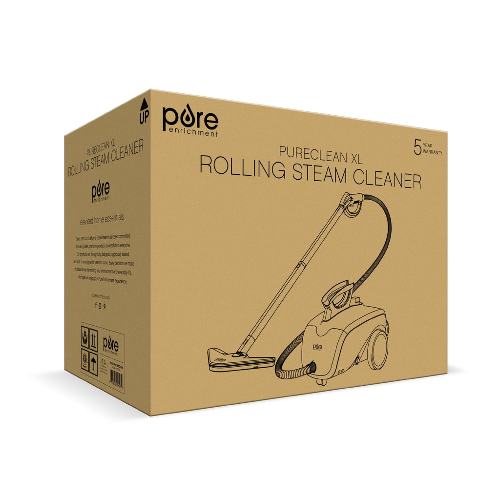 Rolling Steam Cleaner with 18 Accessories I186000