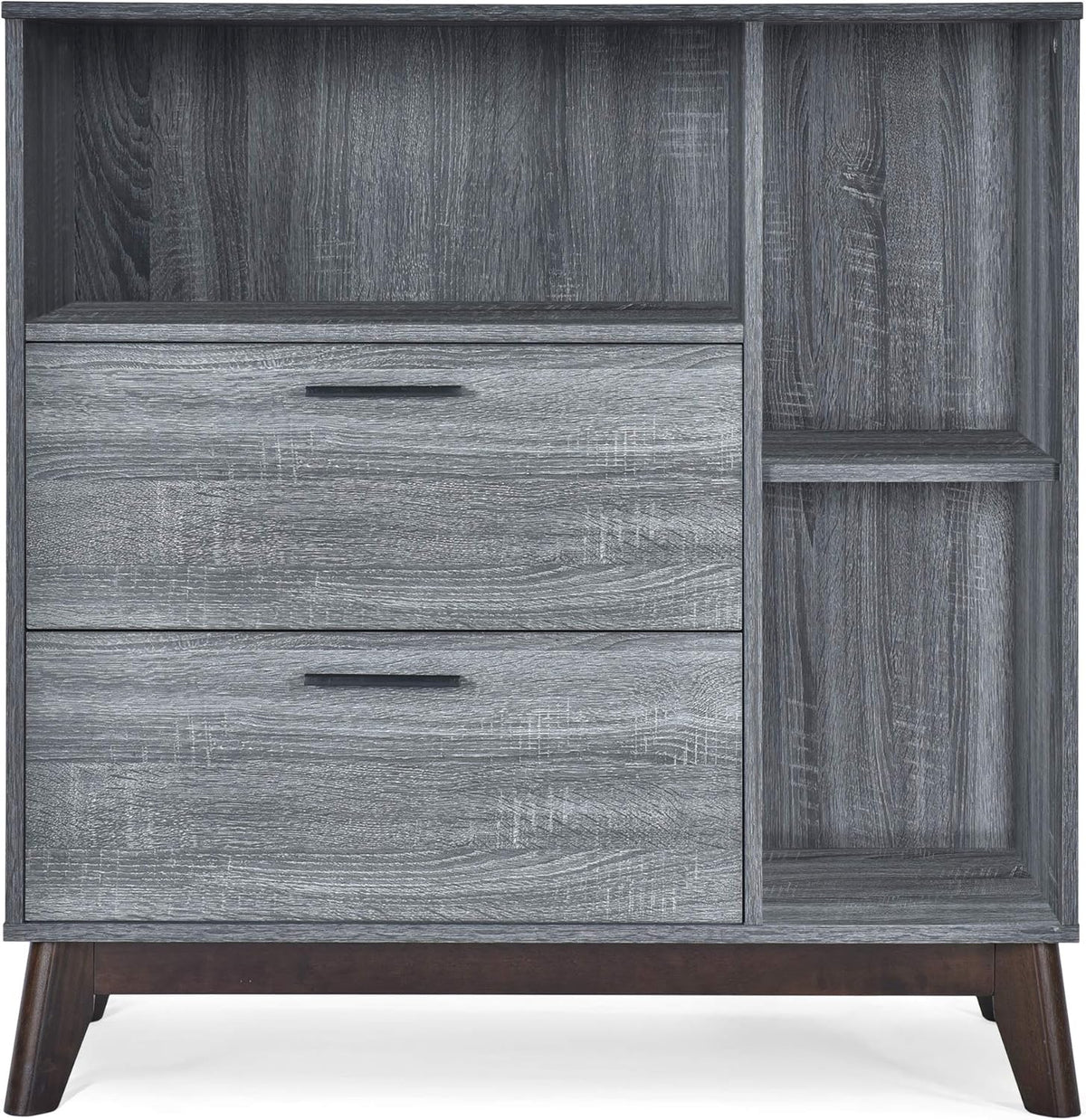Sanremo Oak + Wenge Cabinets K30409