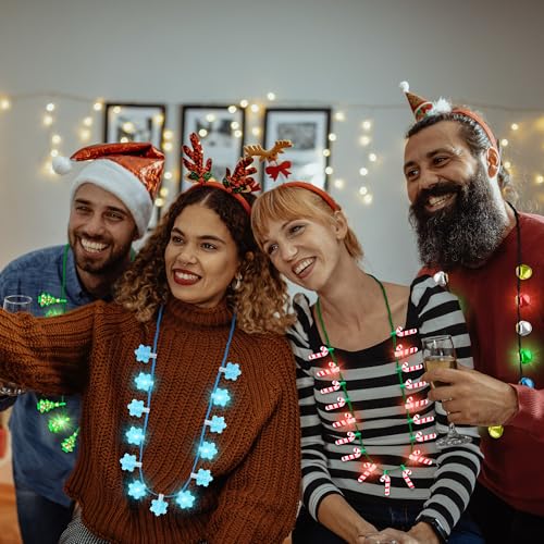 Christmas Light Up Necklace Y317