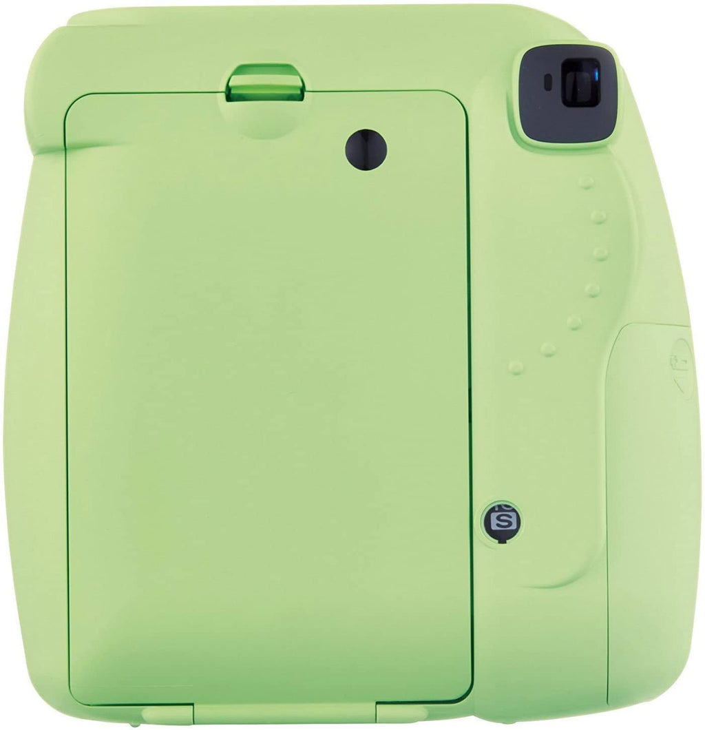 Lime Green Instant Film Camera with Case and Twin Pack Film D200255