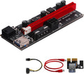 PCI-E Riser 1X to 16X, 4pcs Solid Capacitors, Gold-Plated USB 3.0 Cable T91988