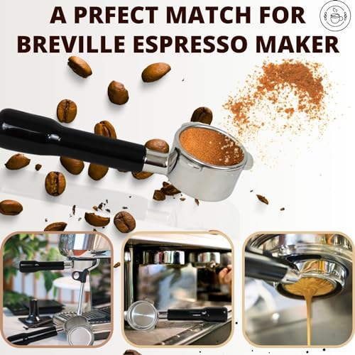 54mm Bottomless Stainless Steel Portafilter with Filter Basket Y921