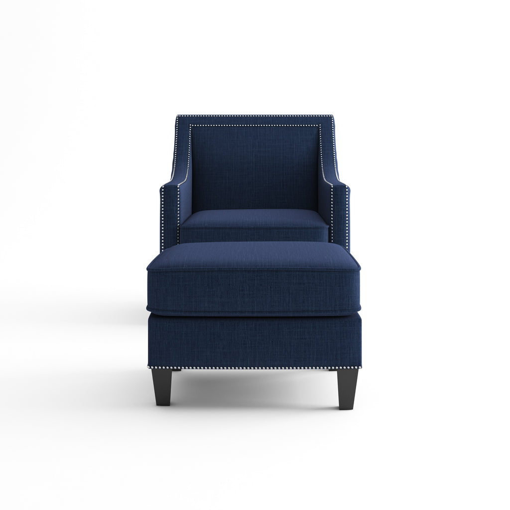 Harrison Chair & Ottoman T700
