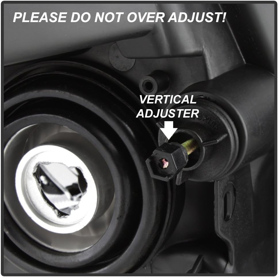 Chrome Housing Headlights Headlamps Replacement Driver+Passenger Side U7892