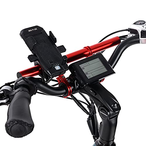 Black Aluminum Alloy 30cm Handlebar Extender J22115