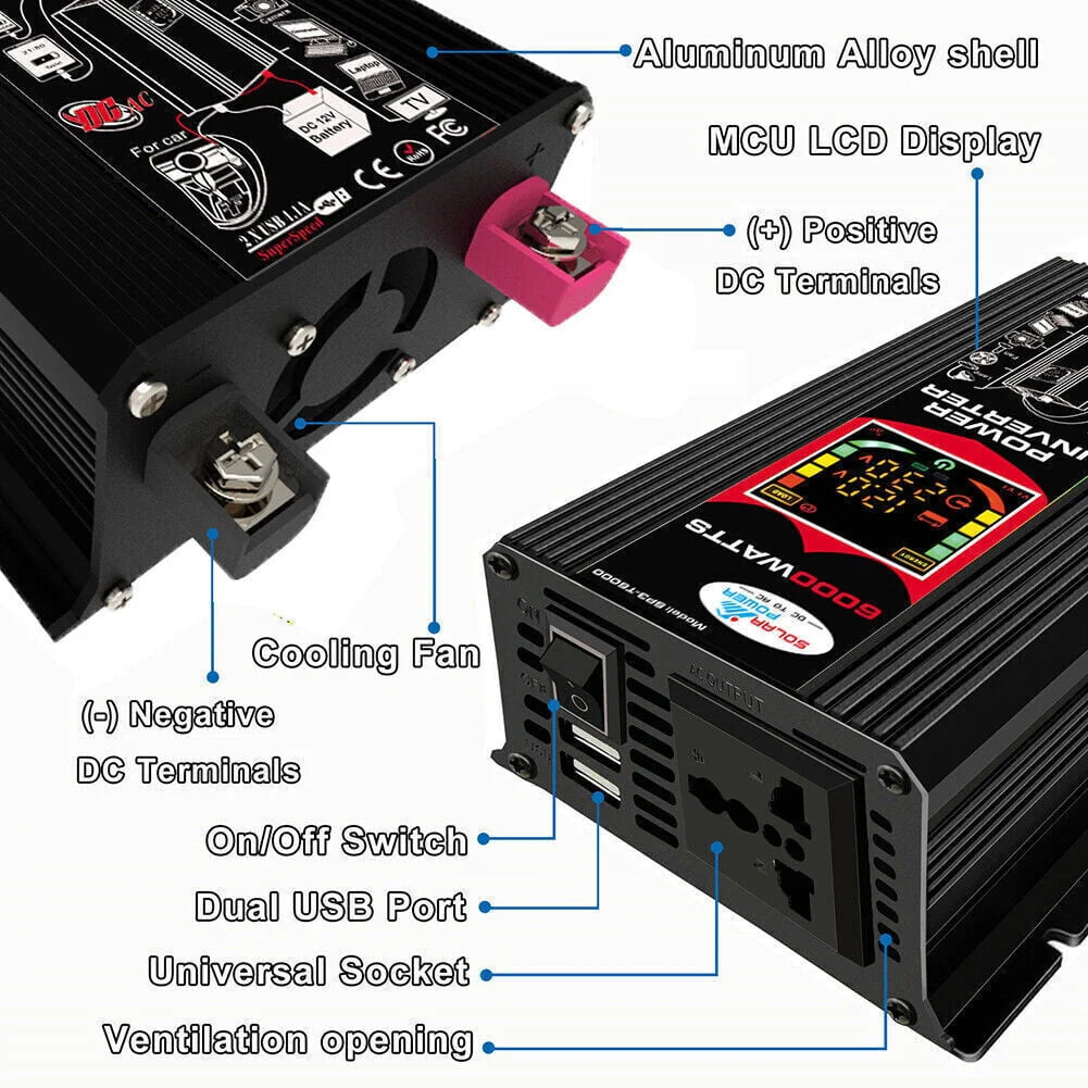 6000W Complete Solar Panel Kit V607