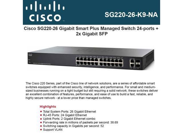 26-Port Gigabit Smart Plus Switch M311562