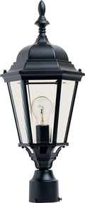 Black Cast Aluminum Outdoor Post Mount Light U969