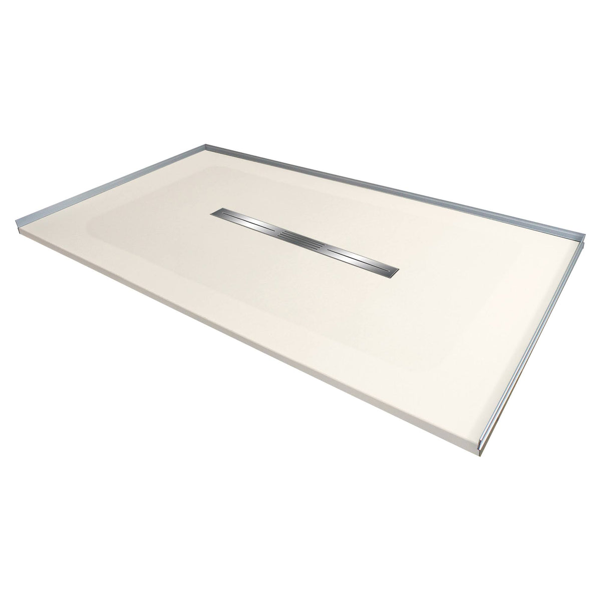 60-in L x 31.5-in Shower Base with Center Drain Q611494