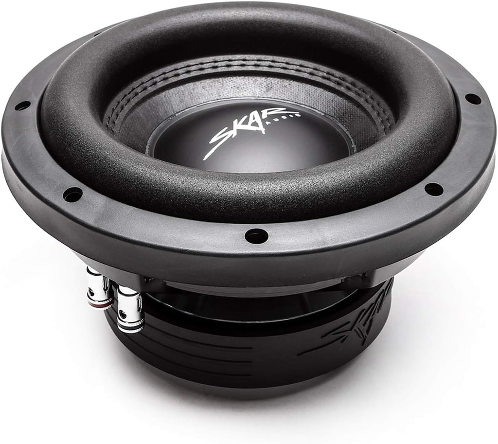 8" 600W Dual 4 Ohm Shallow Mount Car Subwoofer Pack of 2 M697
