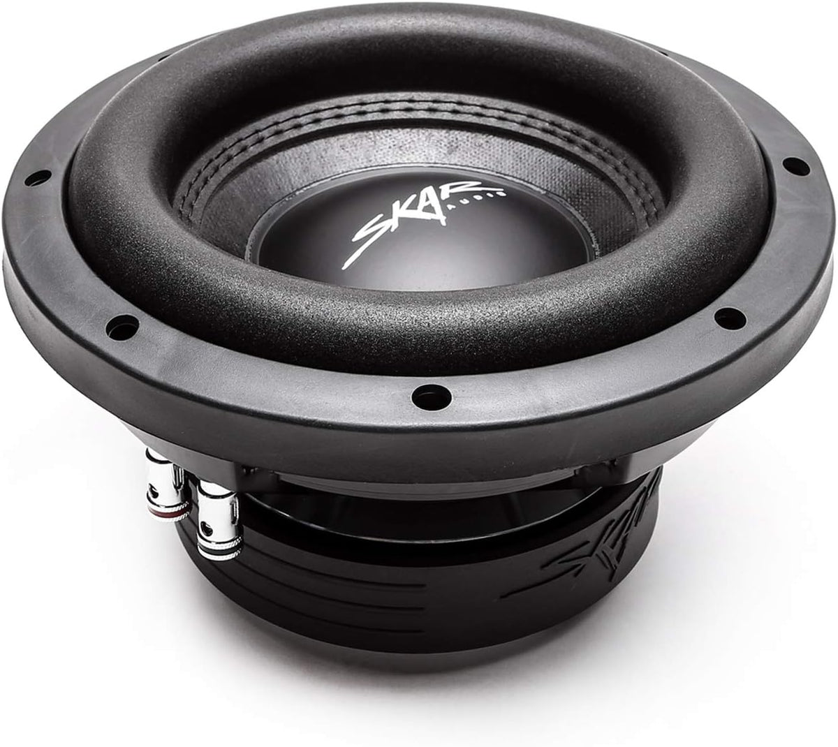 8" 600W Dual 4 Ohm Shallow Mount Car Subwoofer Pack of 2 M697