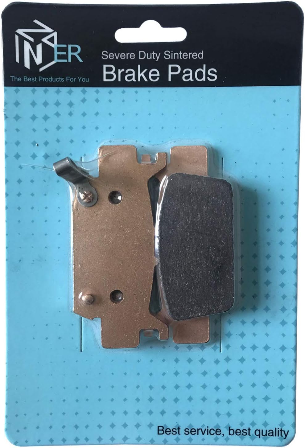 Front and Rear Brake Pads Pack of 2 W304