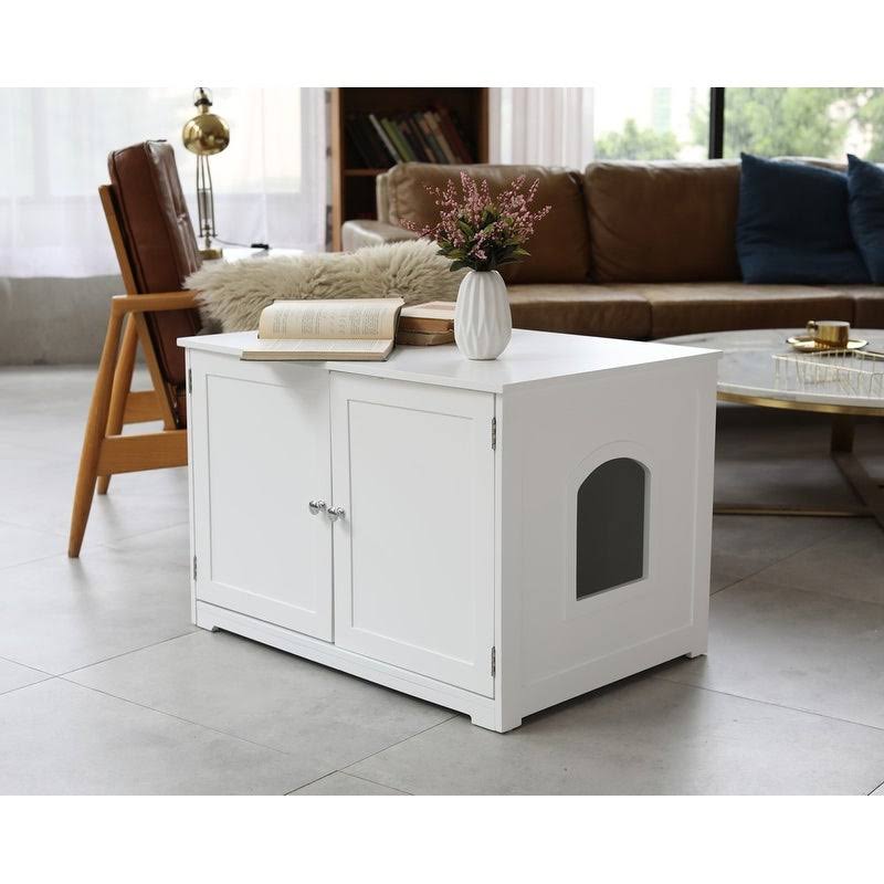 Black Kitty Litter Loo Bench D99821