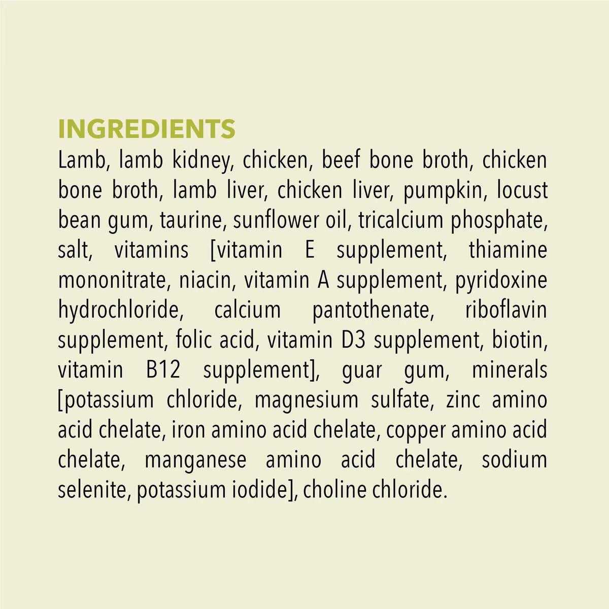 Lamb Liver in Bone Broth Wet Cat Food P711