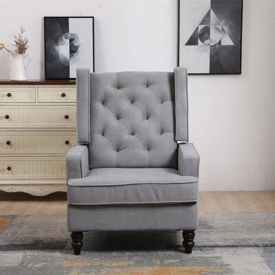 Light Gray Rocking Chair Y70435