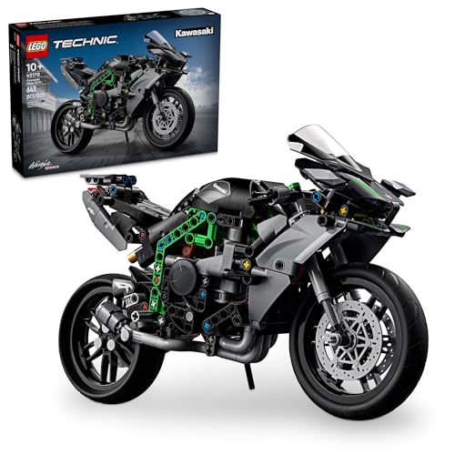 Kawasaki Ninja H2R Motorcycle Toy Building Kit X172
