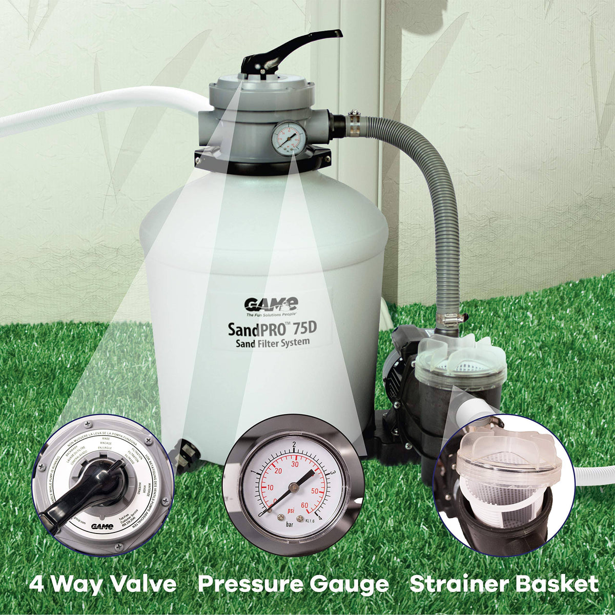 Pool Sand Filter Pump System O659931
