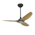 52 Ceiling Fan with Caramel Aluminum Blades and Black Finish U332369