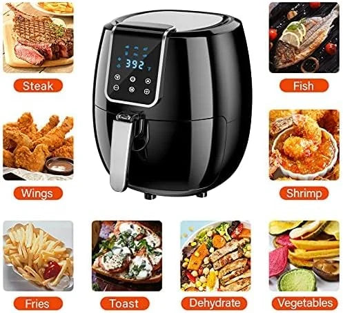 6-in-1 Smart Electric Air Fryer 7Qt Y169139
