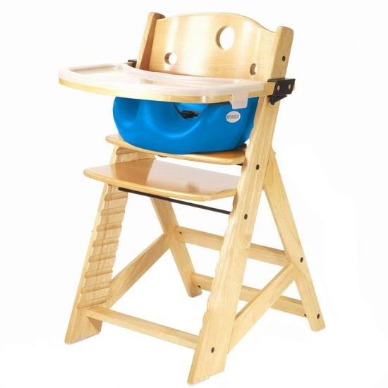 Espresso/Aqua High Chair with Infant Insert and Tray E804524