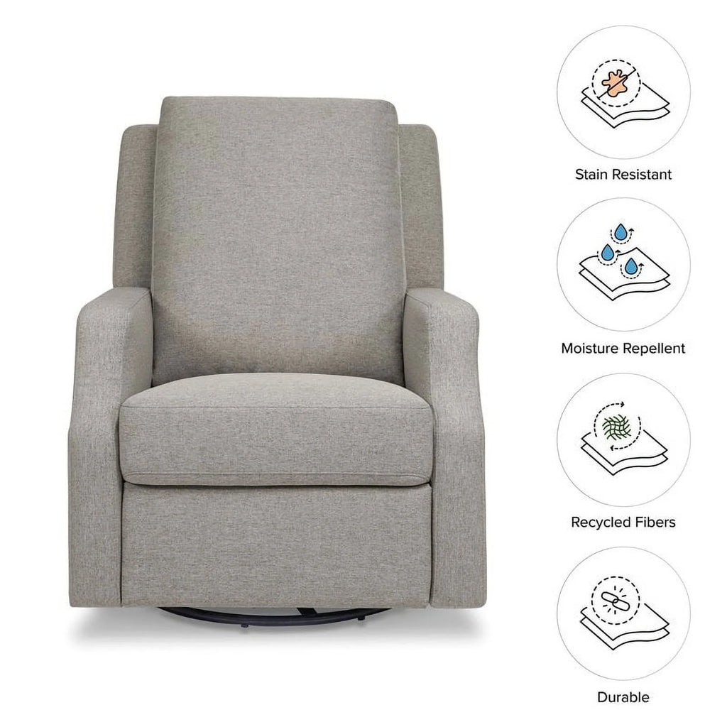 Cream Recliner and Swivel Glider J162