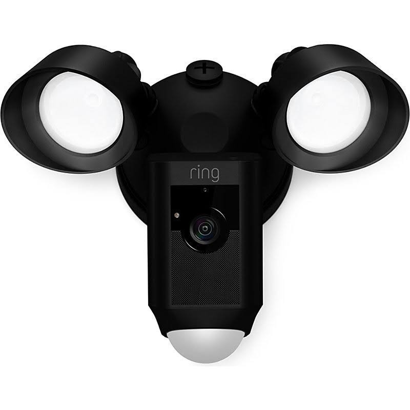 Black Floodlight Camera H101093