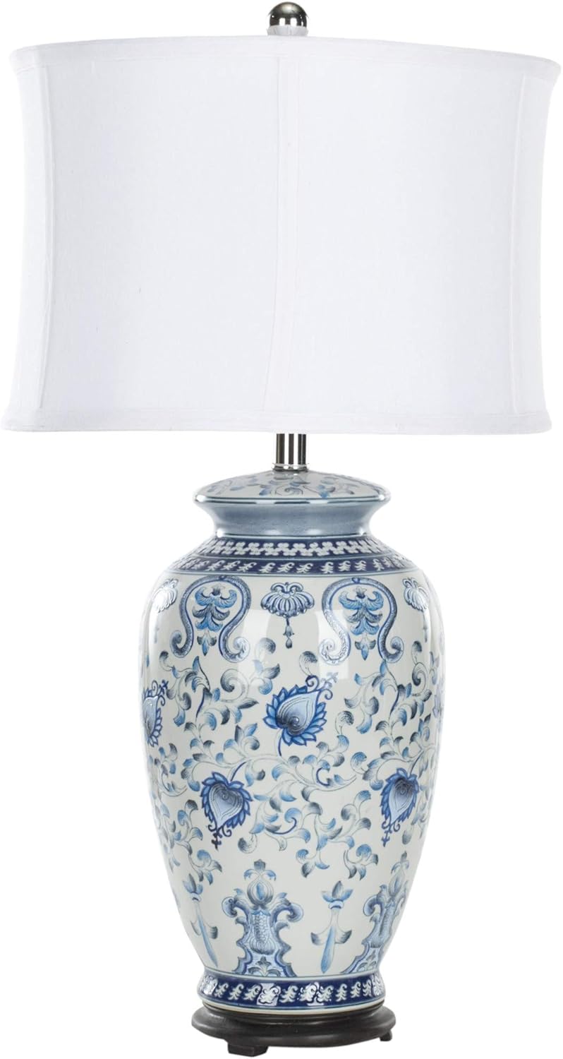 Blue/ White Ginger Jar Table Lamp P31217