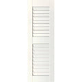 White Louvered Shutters Pair Z1720