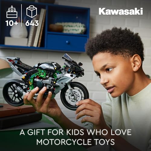 Kawasaki Ninja H2R Motorcycle Toy Building Kit X172