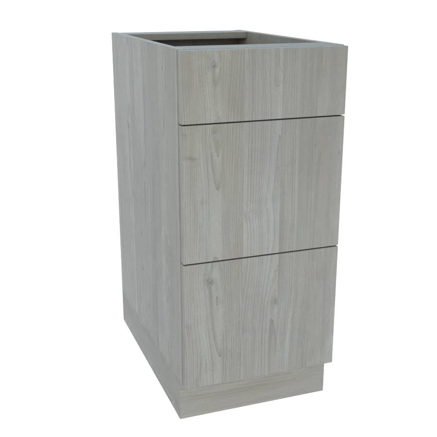 Grey Nordic 12x22 x 34.5x22 x 24x22 Drawer Base Cabinet Y49728