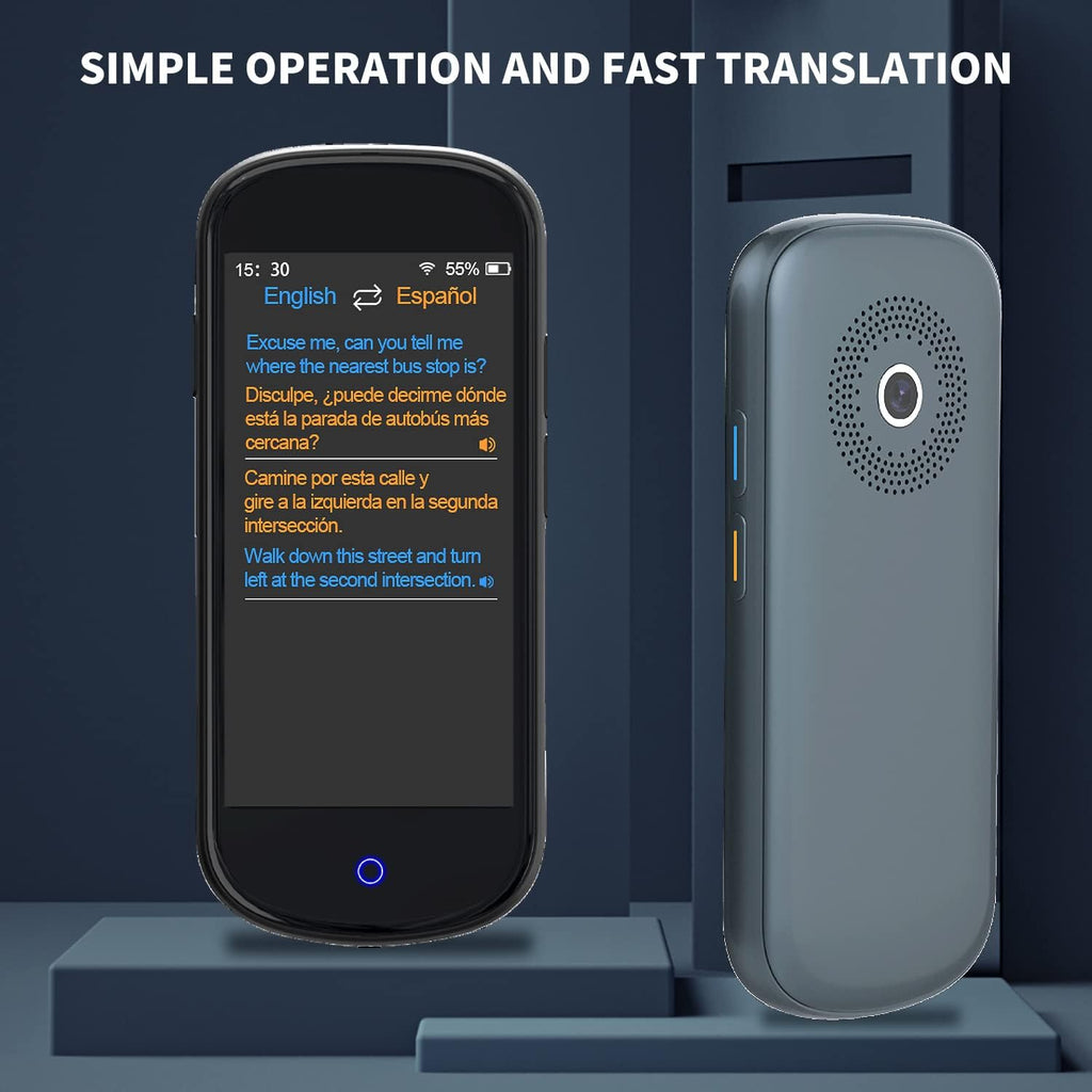 Portable Language Translator Device 128 Language with 4.0" HD Touch Screen L937
