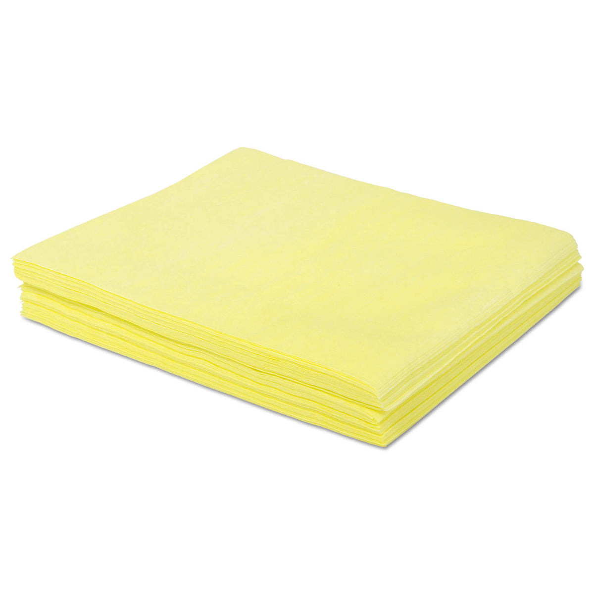 Yellow Dust Cloths, 18 x 24, 500/Carton U9777