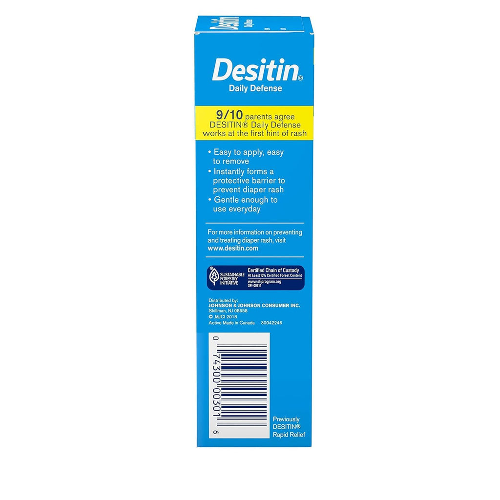 Zinc Oxide Diaper Rash Cream 4 oz (Pack of 2) J2366