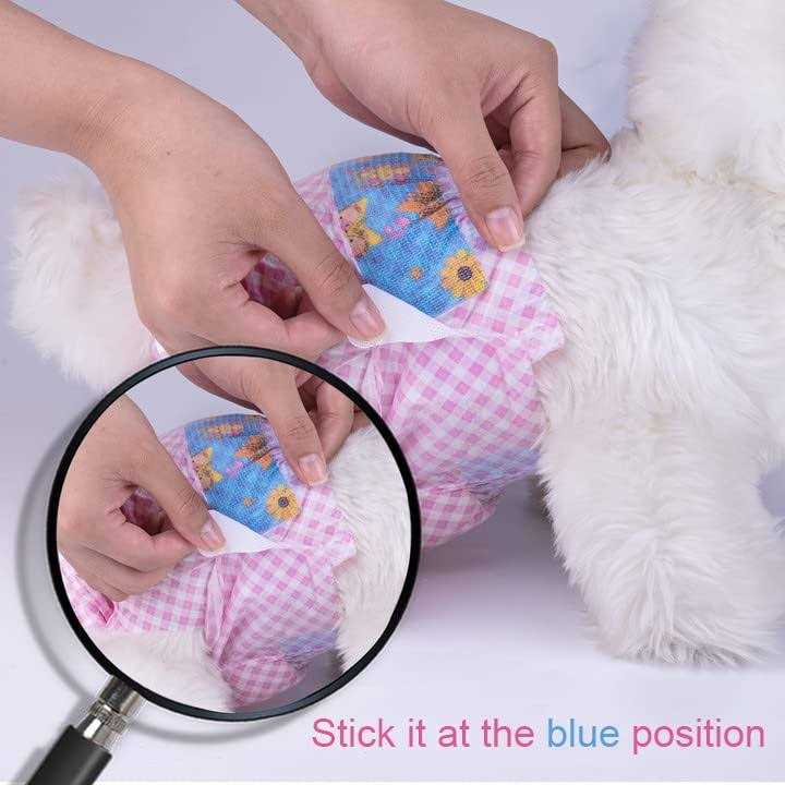 Disposable Female Dog Diapers with Adjustable Elastic Waistline L215902