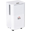 Portable Electric Dehumidifier with LED Display, 21pt/Day, White C11171