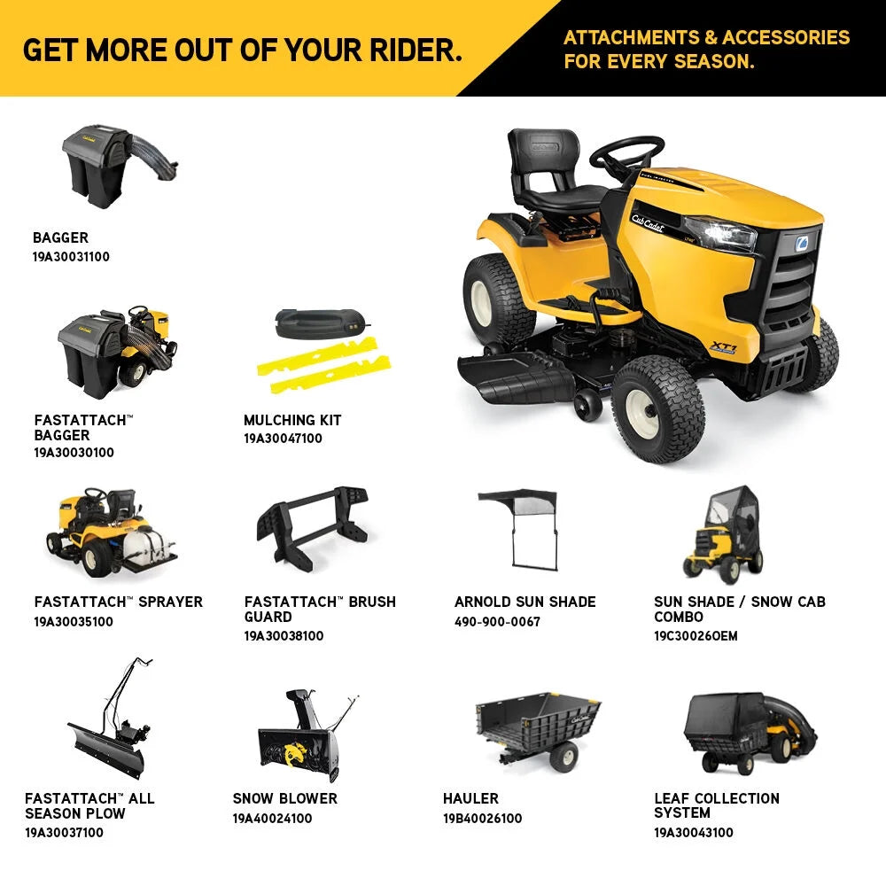 46 in. 23 HP V-Twin Gas Riding Lawn Tractor F24222