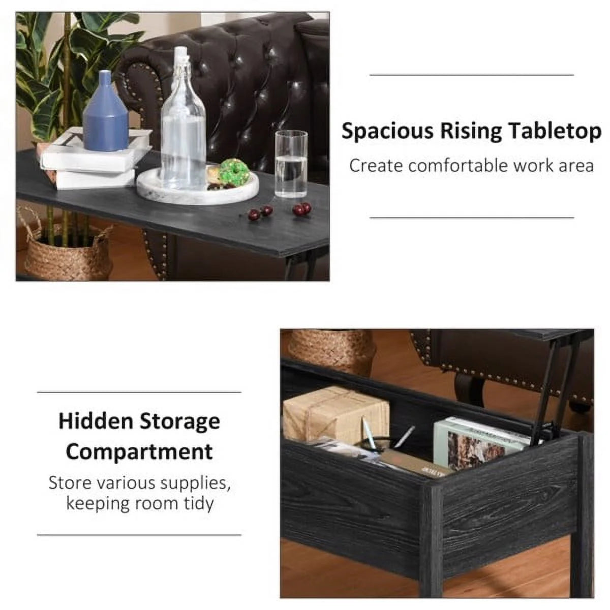 Black Coffee Table S927
